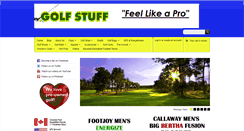 Desktop Screenshot of golfstuff.ca